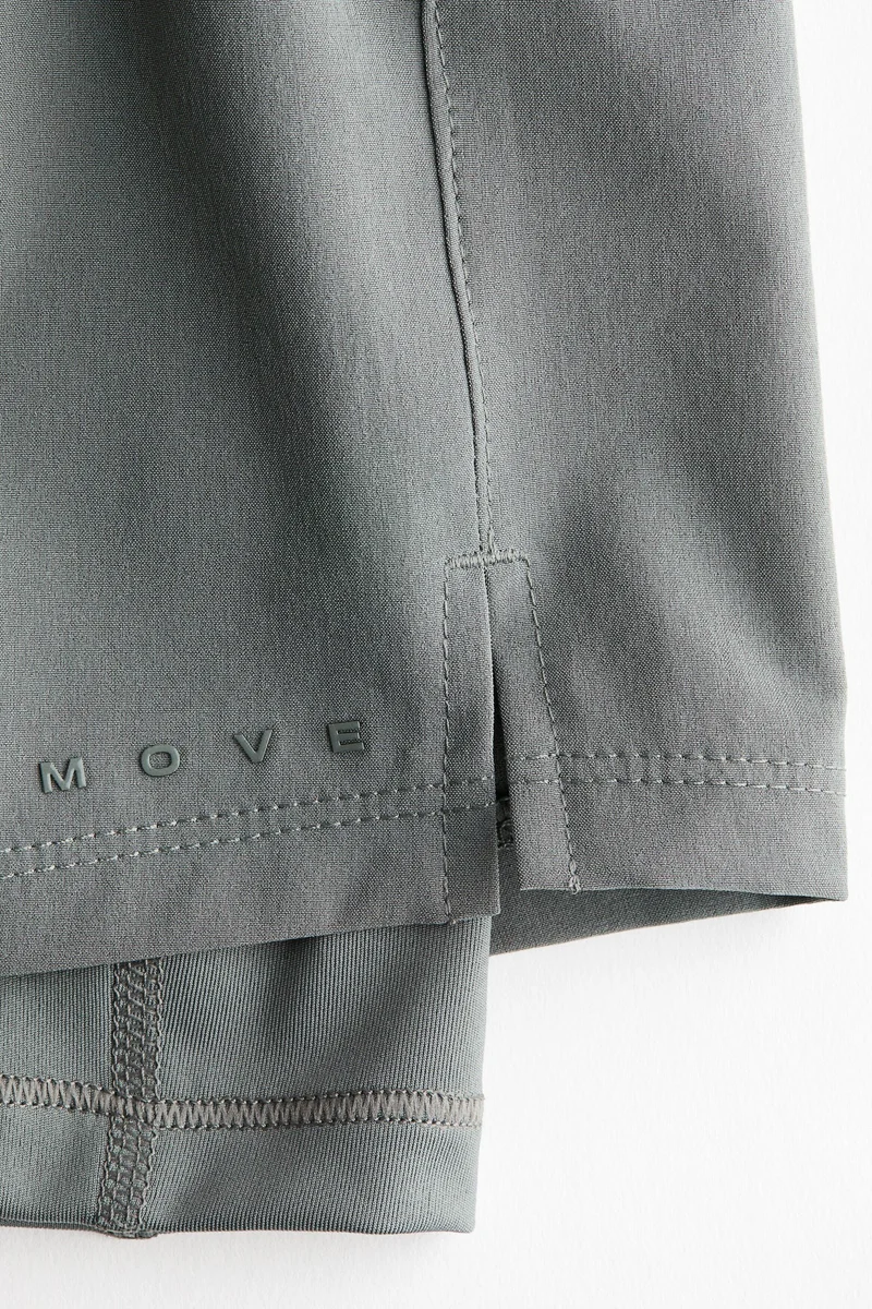 H&M Double-layered running shorts with DryMove™